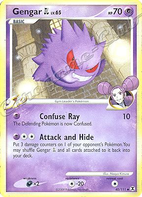 040 / 111 Gengar LV.65 non comune (EN) -NEAR MINT-
