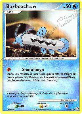 072 / 123 Barboach LIV.12 comune (IT) -NEAR MINT-