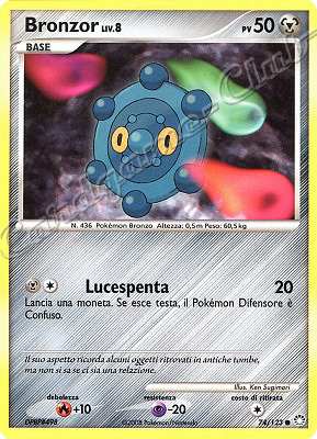 074 / 123 Bronzor LIV.8 comune (IT) -NEAR MINT-