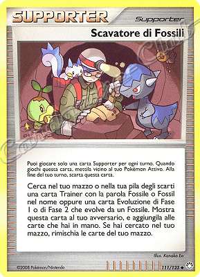 111 / 123 Scavatore di Fossili non comune (IT) -NEAR MINT-