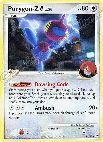 26 / 99 Porygon-Z LV.56 rara (EN) -NEAR MINT-
