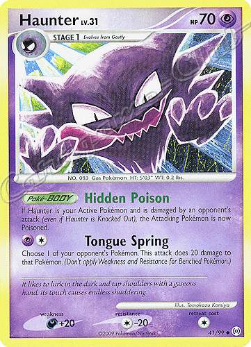 41 / 99 Haunter LV.31 non comune (EN) -NEAR MINT-