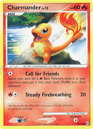 59 / 99 Charmander LV.13 comune (EN) -NEAR MINT-