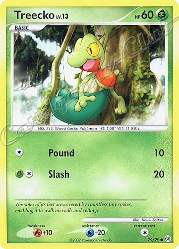 79 / 99 Treecko LV.13 comune (EN) -NEAR MINT-