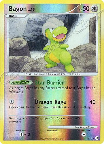 SH10 Bagon LV.15 rara foil reverse (EN) -NEAR MINT-
