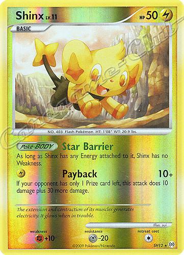 SH12 Shinx LV.11 rara foil reverse (EN) -NEAR MINT-