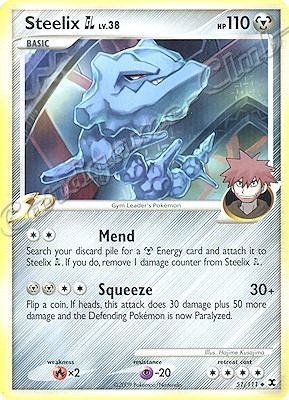 051 / 111 Steelix LV.38 non comune (EN) -NEAR MINT-