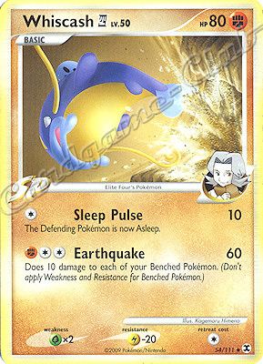 054 / 111 Whiscash LV.50 non comune (EN) -NEAR MINT-