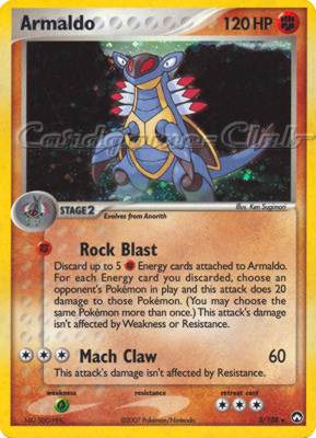 003 / 108 Armaldo rara foil (EN) -NEAR MINT-