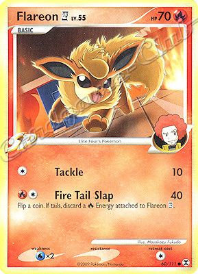 060 / 111 Flareon LV.55 comune (EN) -NEAR MINT-