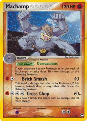 011 / 108 Machamp rara foil (EN) -NEAR MINT-