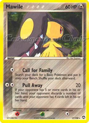 017 / 108 Mawile rara (EN) -NEAR MINT-
