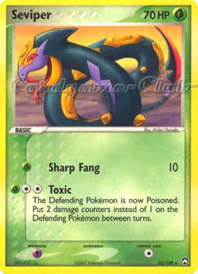023 / 108 Seviper rara (EN) -NEAR MINT-
