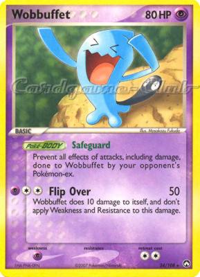 024 / 108 Wobbuffet rara (EN) -NEAR MINT-