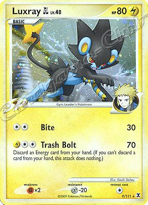 009 / 111 Luxray LV.48 rara foil (EN) -NEAR MINT-