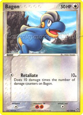 043 / 108 Bagon comune (EN) -NEAR MINT-