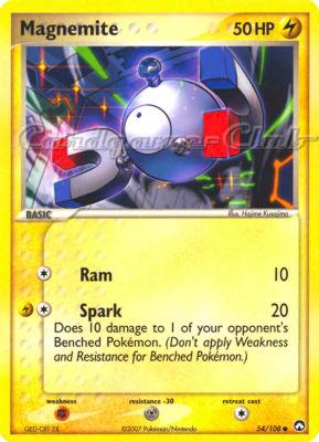 054 / 108 Magnemite comune (EN) -NEAR MINT-