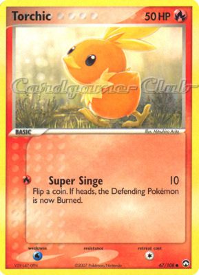 067 / 108 Torchic comune (EN) -NEAR MINT-