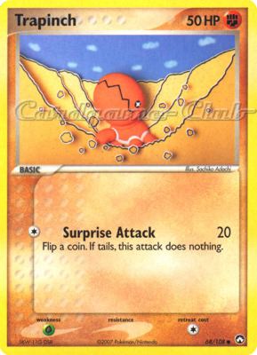 068 / 108 Trapinch comune (EN) -NEAR MINT-