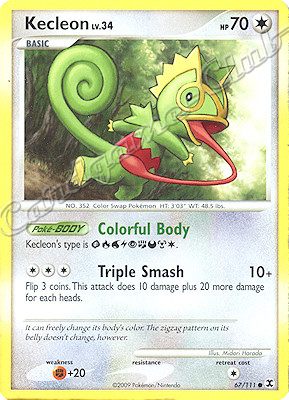 067 / 111 Kacleon LV.34 comune (EN) -NEAR MINT-