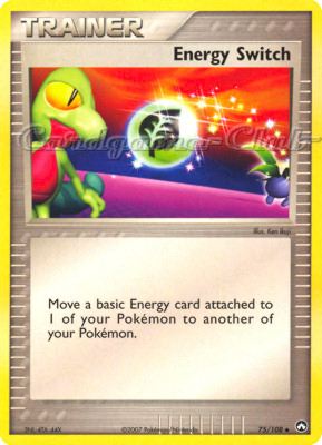 075 / 108 Energy Switch non comune (EN) -NEAR MINT-