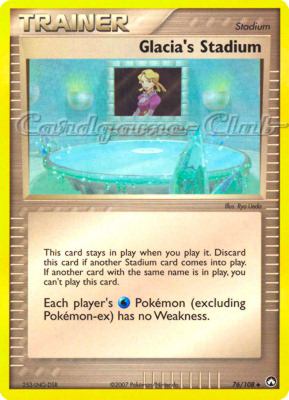 076 / 108 Glacia's Stadium non comune (EN) -NEAR MINT-