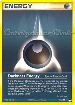 087 / 108 Darkness Energy rara (EN) -NEAR MINT-
