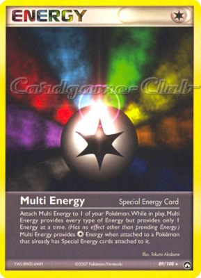 089 / 108 Multi Energy rara (EN) -NEAR MINT-