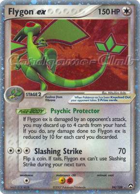094 / 108 Flygon EX rara ex foil (EN) -NEAR MINT-