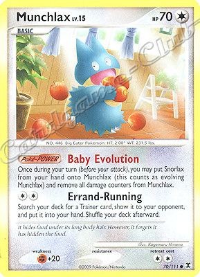 070 / 111 Munchlax LV.15 comune (EN) -NEAR MINT-