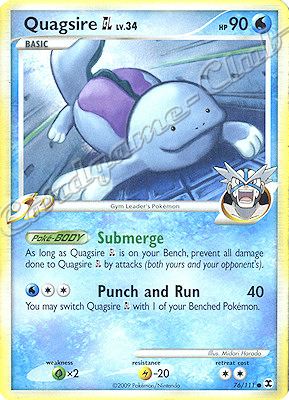 076 / 111 Quagsire LV.34 comune (EN) -NEAR MINT-