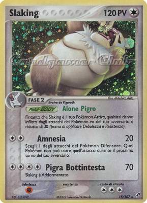 015 / 107 Slaking rara foil (IT) -NEAR MINT-