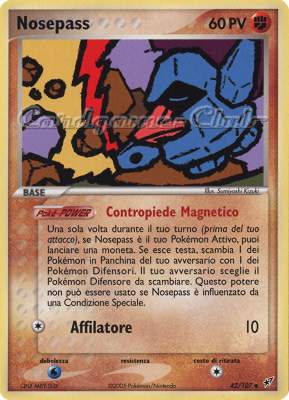 042 / 107 Nosepass non comune (IT) -NEAR MINT-