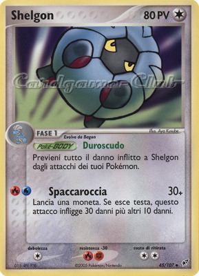 045 / 107 Shelgon non comune (IT) -NEAR MINT-