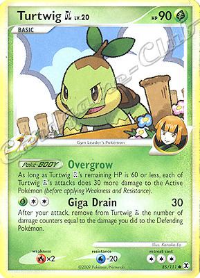 085 / 111 Turtwig LV.20 comune (EN) -NEAR MINT-