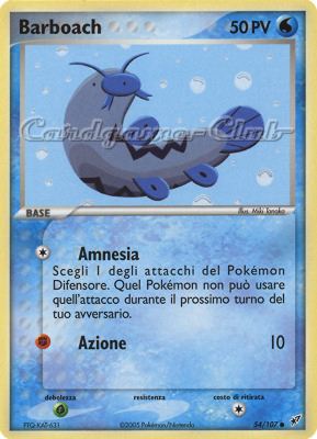 054 / 107 Barboach comune (IT) -NEAR MINT-