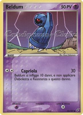 055 / 107 Beldum comune (IT) -NEAR MINT-