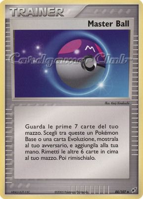 088 / 107 Master Ball non comune (IT) -NEAR MINT-