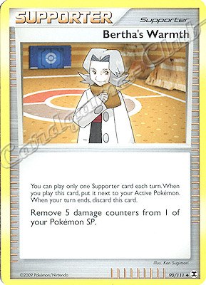 090 / 111 Bertha's Warmth non comune (EN) -NEAR MINT-