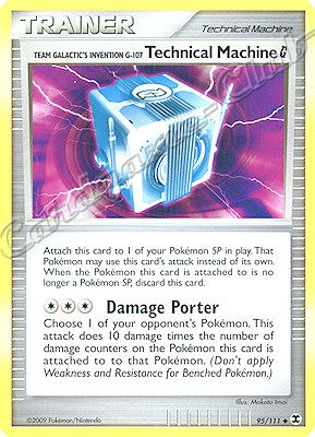 095 / 111 Team Galactic's Invention G-107 Technical Machine non comune (EN) -NEAR MINT-