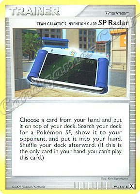 096 / 111 Team Galactic's Invention G-109 SP Radar non comune (EN) -NEAR MINT-