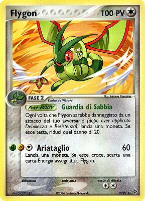 15 / 97 Flygon rara (IT) -NEAR MINT-