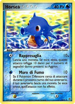33 / 97 Horsea non comune (IT) -NEAR MINT-