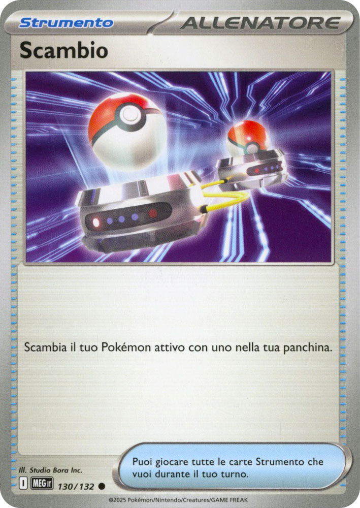 130 / 132 Scambio Comune normale (IT) -NEAR MINT-