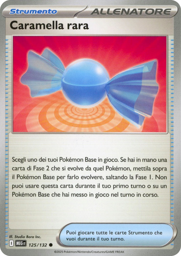 125 / 132 Caramella Rara Comune normale (IT) -NEAR MINT-