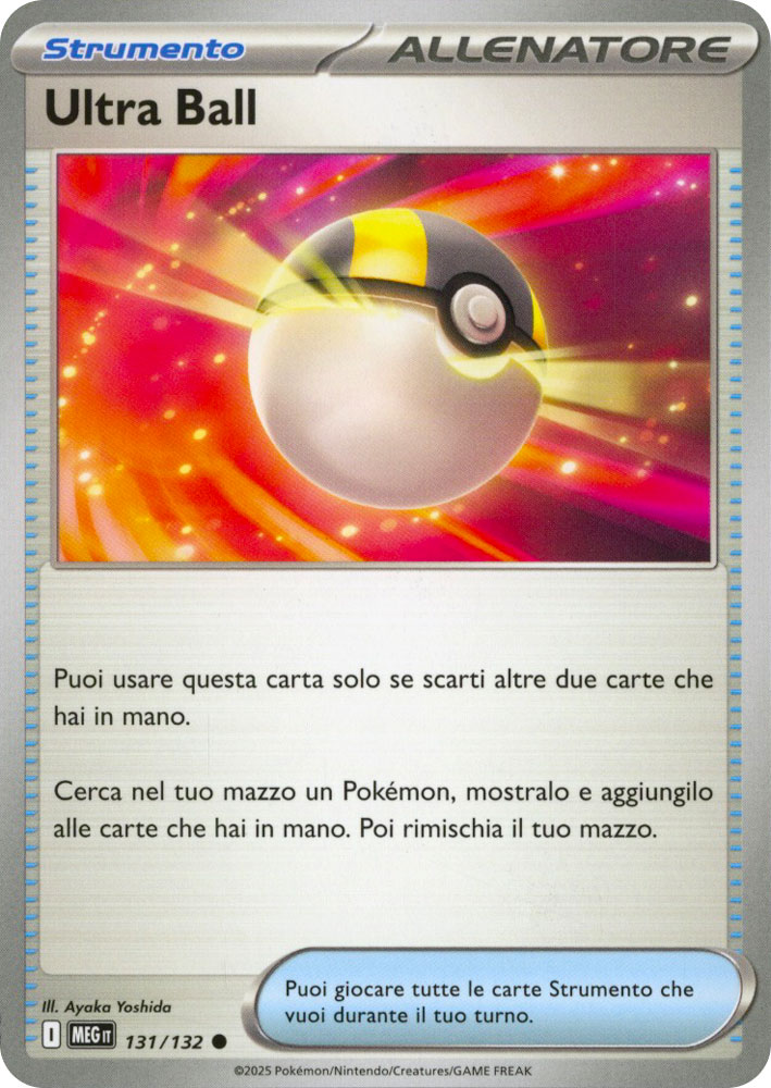 131 / 132 Ultra Ball Comune normale (IT) -NEAR MINT-