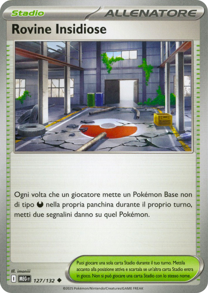 127 / 132 Rovine Insidiose Non Comune normale (IT) -NEAR MINT-