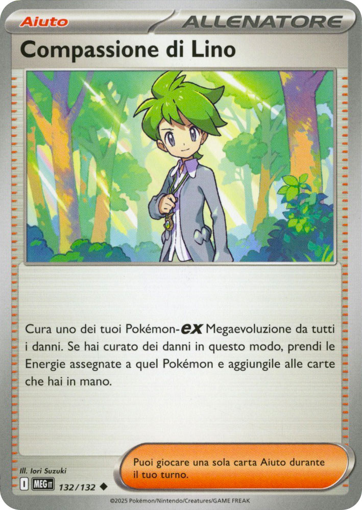 132 / 132 Compassione di Lino Non Comune normale (IT) -NEAR MINT-