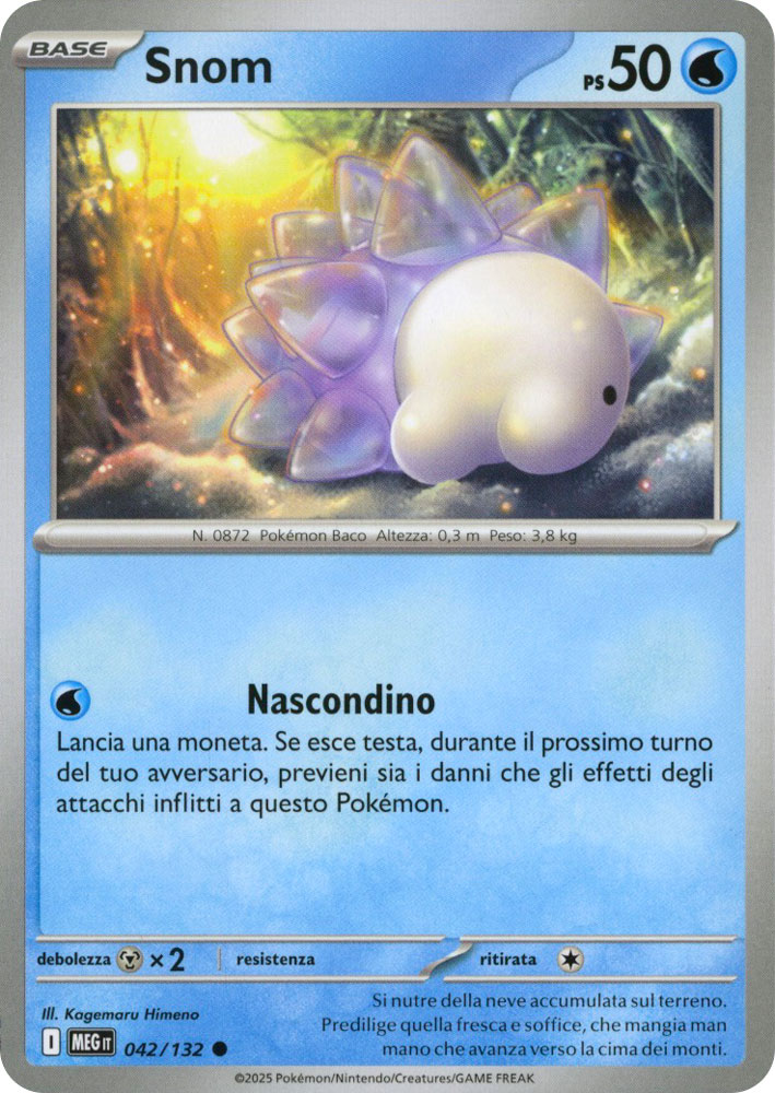 042 / 132 Snom Comune normale (IT) -NEAR MINT-