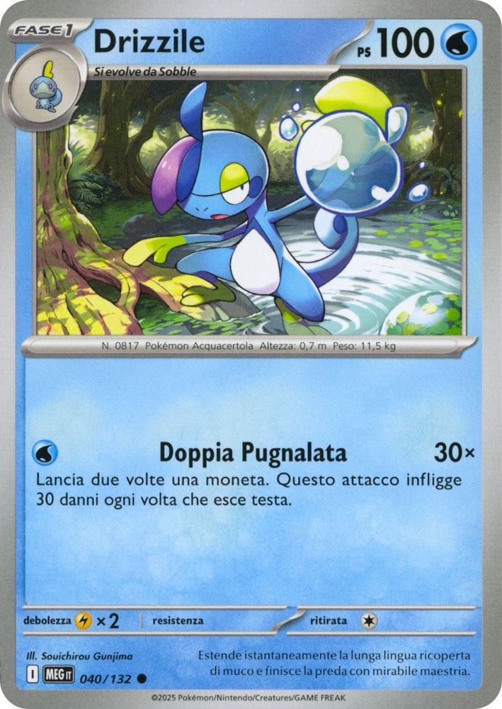 040 / 132 Drizzile Comune normale (IT) -NEAR MINT-
